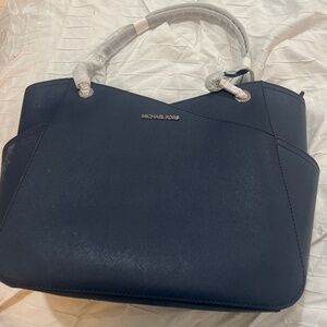 Jet Set Large Saffiano Leather Tote Bag NWT